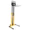 Vestil Steel Stacker Manual Pump 2 - 118 In. 1,500 - 2,000 Lb. Capacity Black / Yellow VHPS-2000-AA-118 - alternate 3